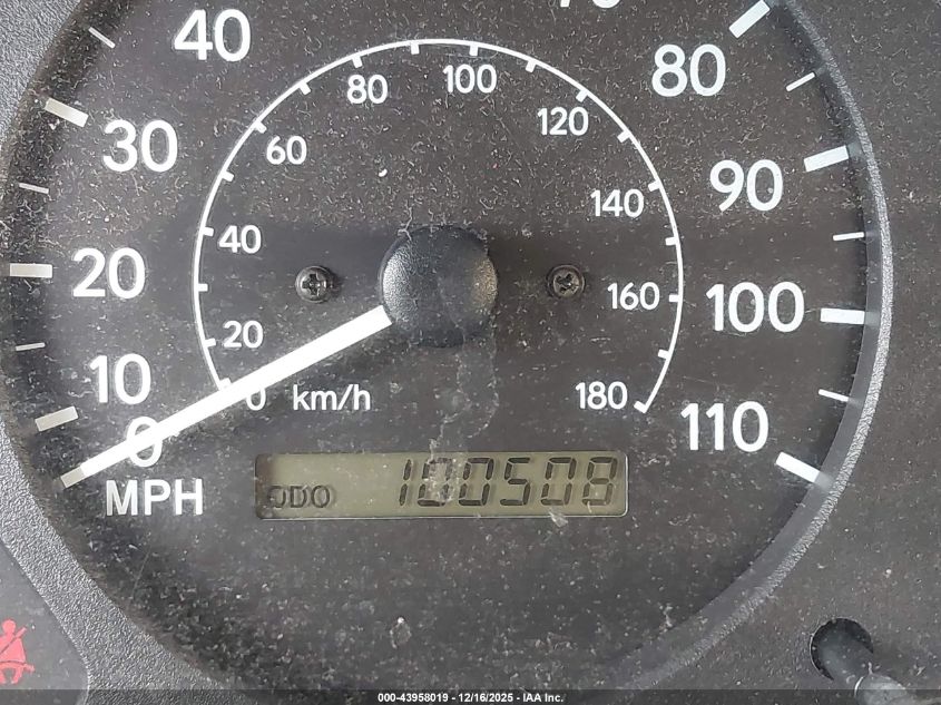 2000 Chevrolet Prizm VIN: 1Y1SK548XYZ424322 Lot: 43958019