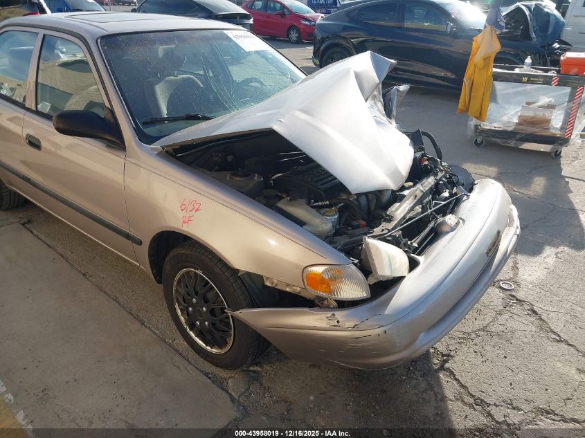 2000 Chevrolet Prizm VIN: 1Y1SK548XYZ424322 Lot: 43958019