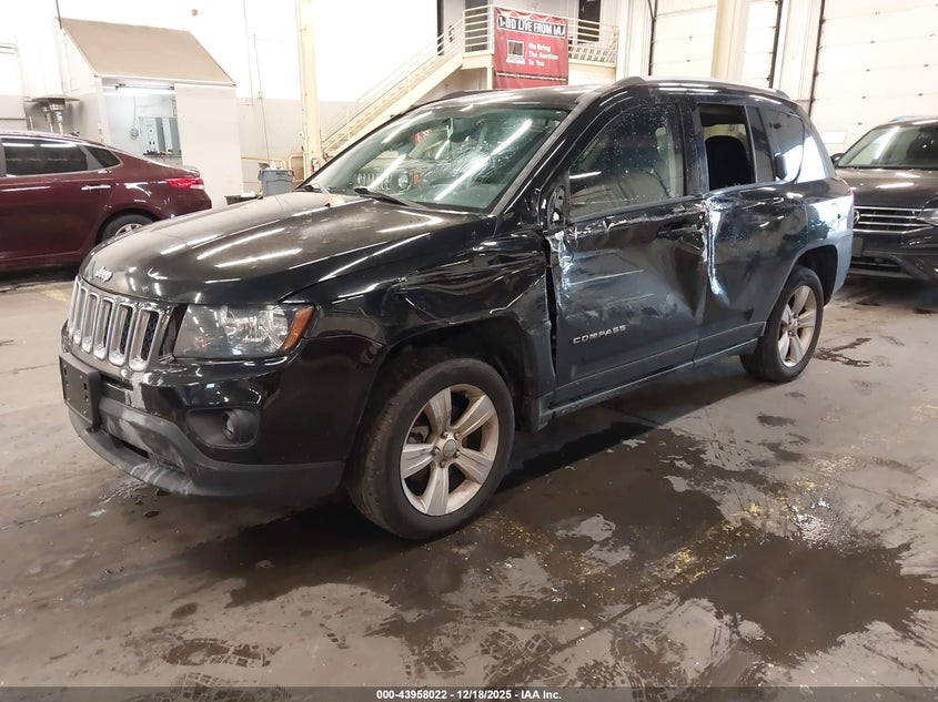 Vin: 1c4njcba0hd124154, lot: 44453665, jeep compass sport fwd 20172