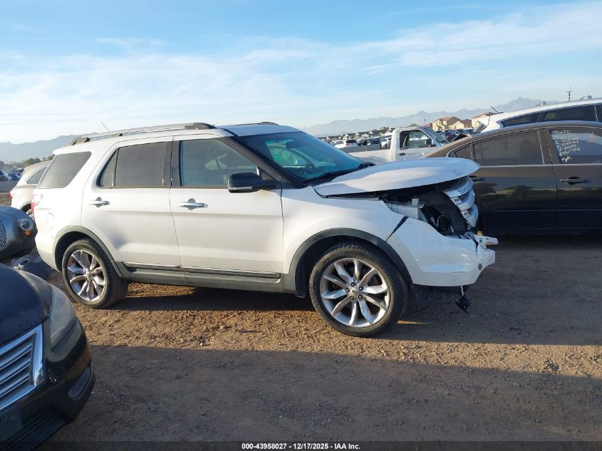 2015 Ford Explorer Xlt VIN: 1FM5K7D82FGB40118 Lot: 43958027