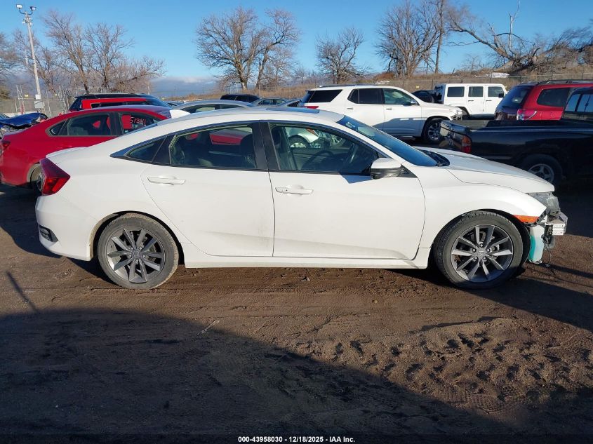 2019 Honda Civic Ex-L VIN: JHMFC1F71KX004160 Lot: 43958030