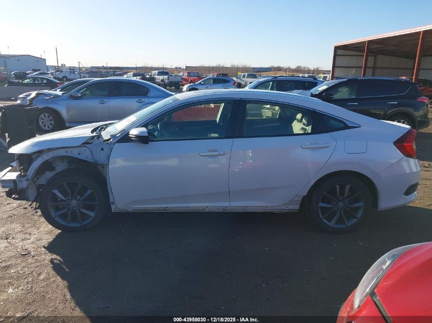 2019 Honda Civic Ex-L VIN: JHMFC1F71KX004160 Lot: 43958030