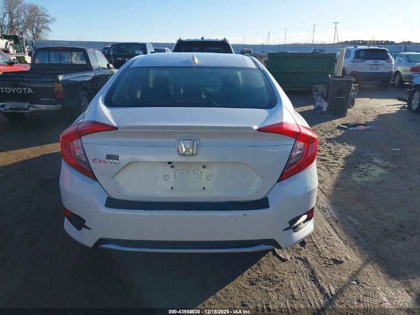2019 Honda Civic Ex-L VIN: JHMFC1F71KX004160 Lot: 43958030