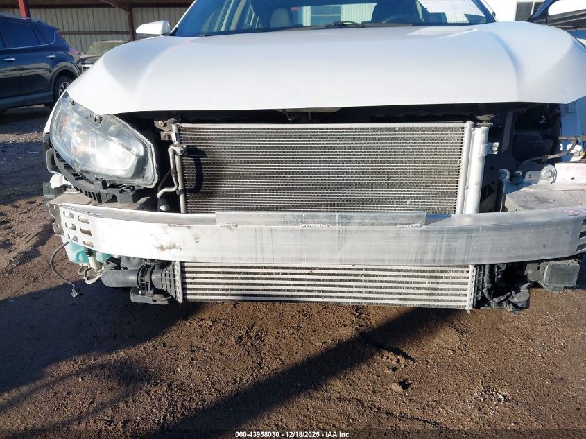 2019 Honda Civic Ex-L VIN: JHMFC1F71KX004160 Lot: 43958030