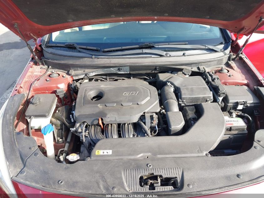 2016 Hyundai Sonata Se VIN: 5NPE24AF4GH401350 Lot: 43958033