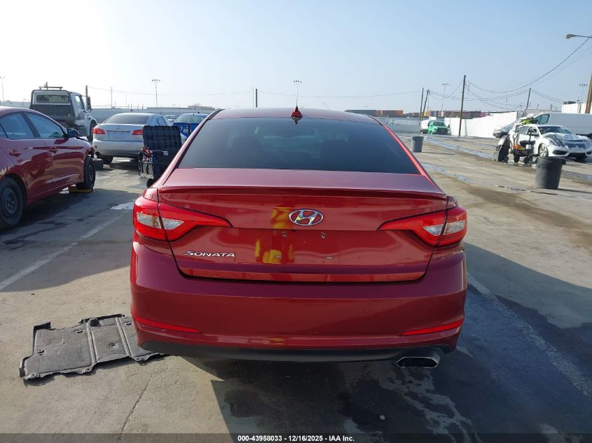 2016 Hyundai Sonata Se VIN: 5NPE24AF4GH401350 Lot: 43958033