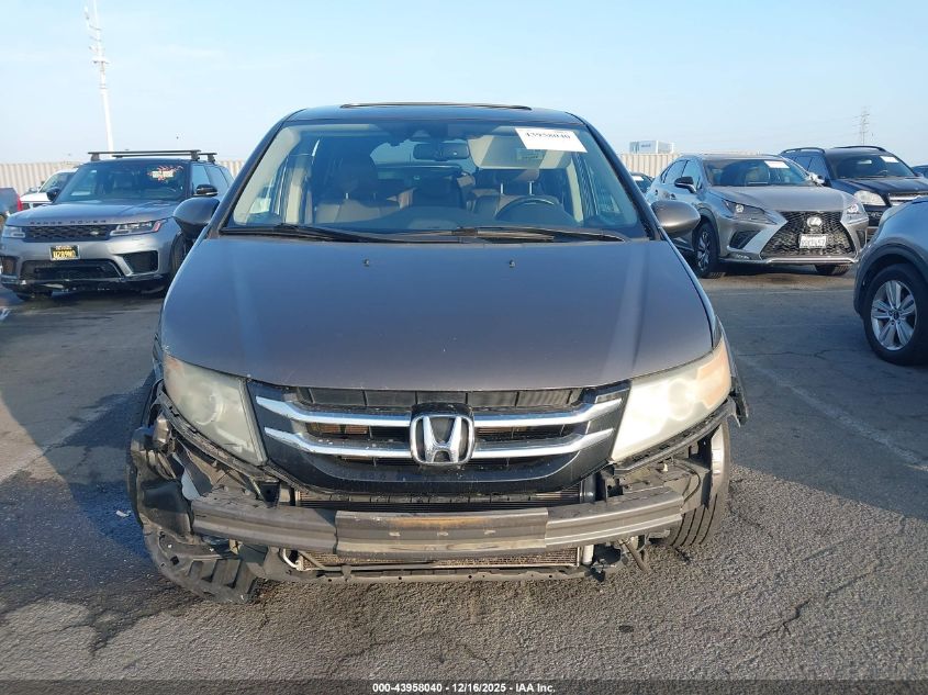 2015 Honda Odyssey Ex-L VIN: 5FNRL5H68FB121986 Lot: 43958040