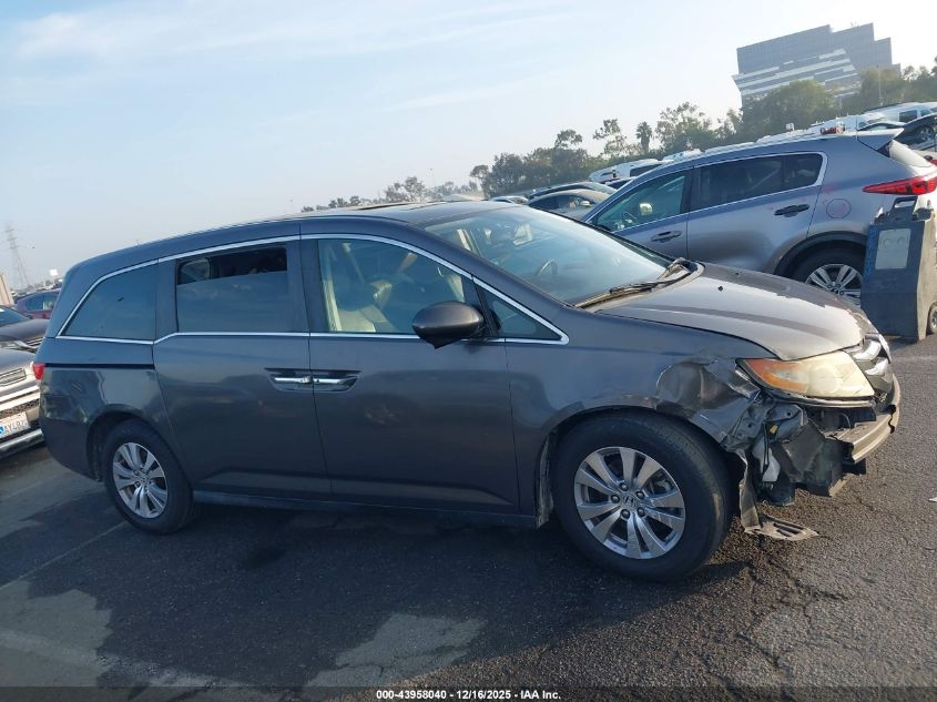 2015 Honda Odyssey Ex-L VIN: 5FNRL5H68FB121986 Lot: 43958040