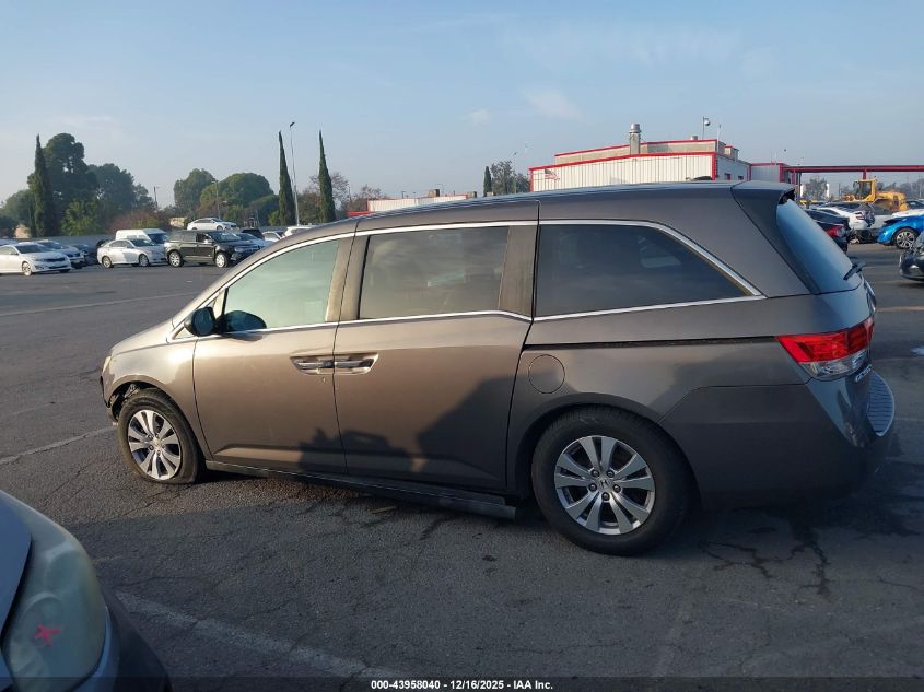 2015 Honda Odyssey Ex-L VIN: 5FNRL5H68FB121986 Lot: 43958040