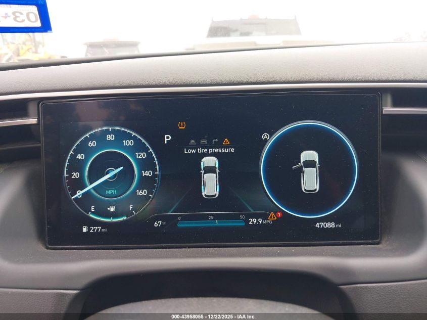 2024 Hyundai Tucson Sel VIN: 5NMJF3DE7RH396922 Lot: 43958055