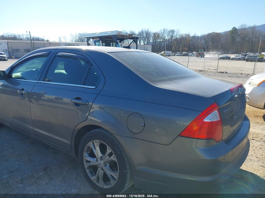 Vin: 3fahp0ha8cr121249, lot: 44453705, ford fusion se 20123