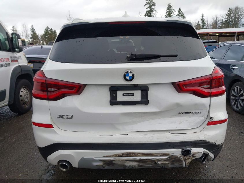 2021 BMW X3 xDrive30I VIN: 5UXTY5C07M9G40286 Lot: 43958064