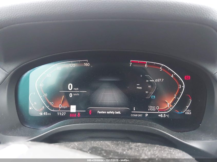 2021 BMW X3 xDrive30I VIN: 5UXTY5C07M9G40286 Lot: 43958064