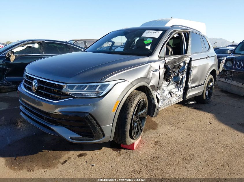 2023 Volkswagen Tiguan 2.0T Se R-Line Black VIN: 3VVCB7AX9PM134364 Lot: 43958071