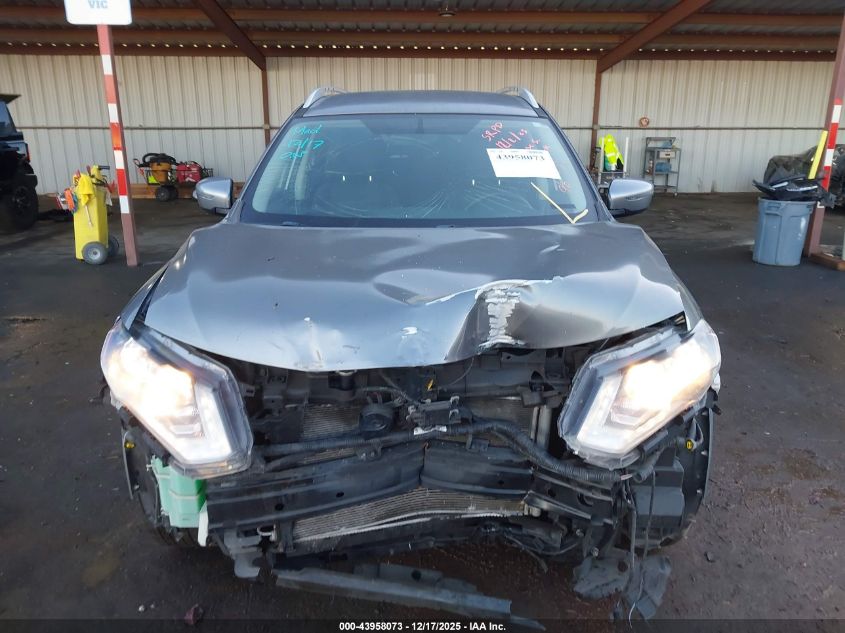 2018 Nissan Rogue Sv VIN: KNMAT2MT4JP569275 Lot: 43958073