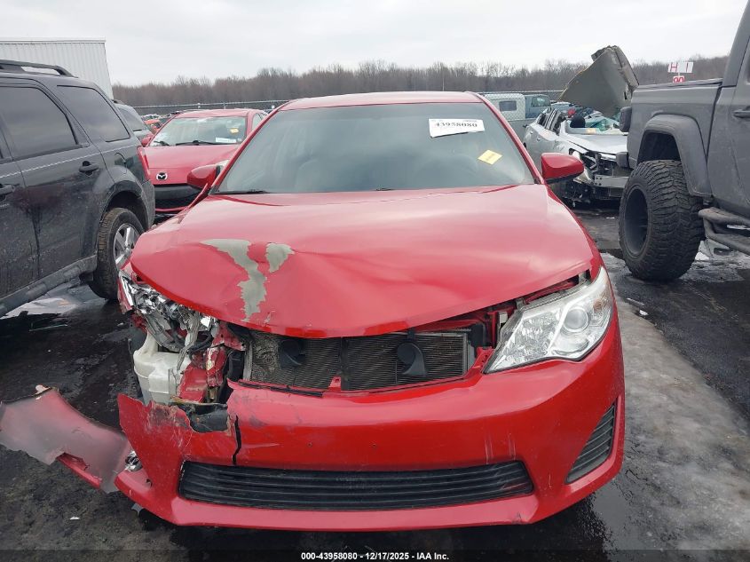 2013 Toyota Camry Le VIN: 4T4BF1FK0DR278161 Lot: 43958080