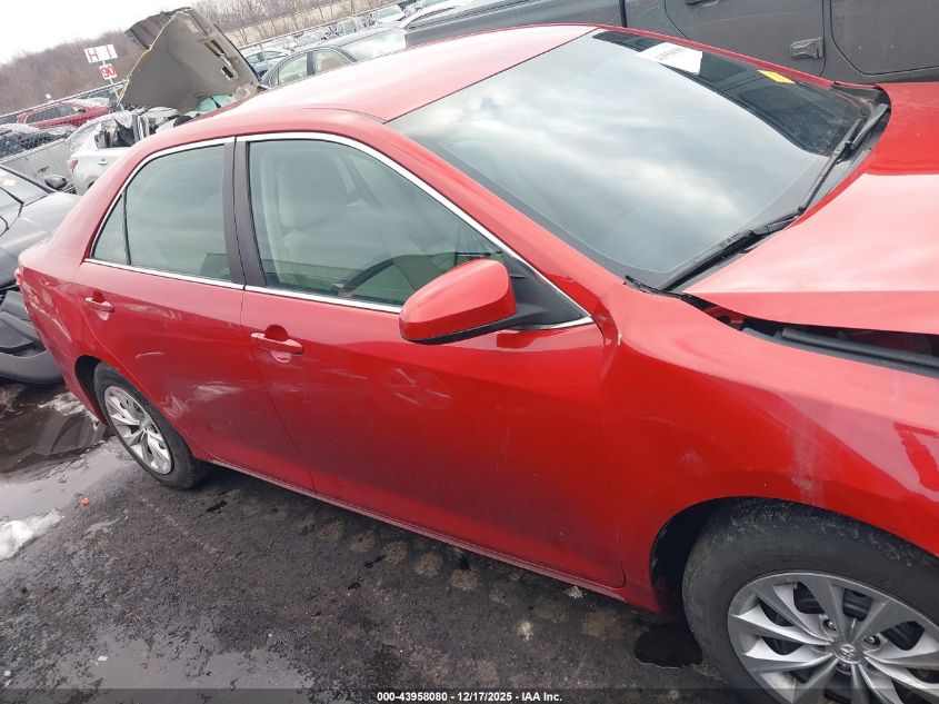 2013 Toyota Camry Le VIN: 4T4BF1FK0DR278161 Lot: 43958080