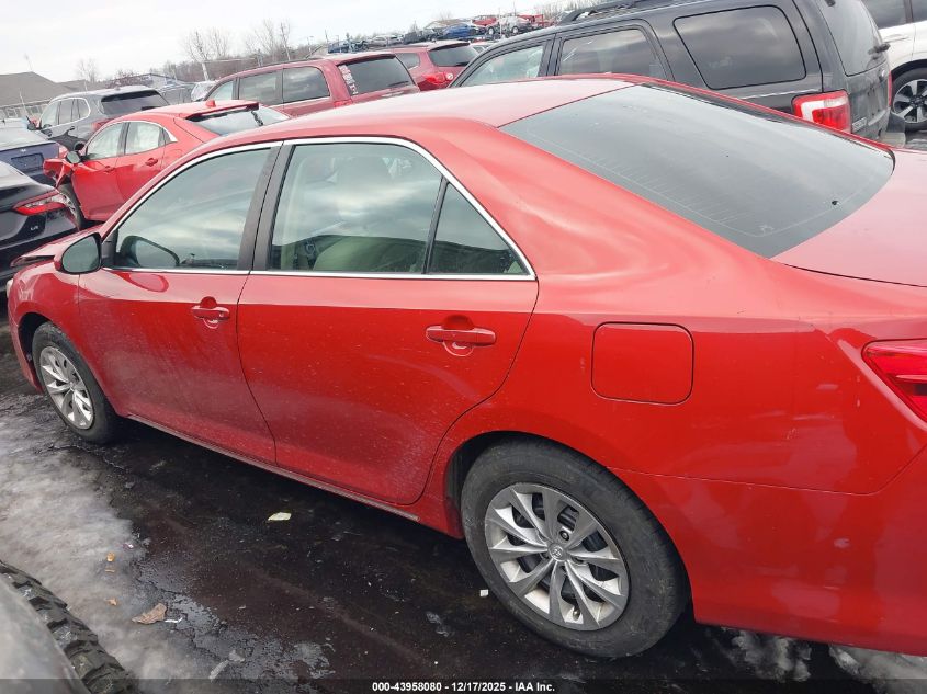 2013 Toyota Camry Le VIN: 4T4BF1FK0DR278161 Lot: 43958080