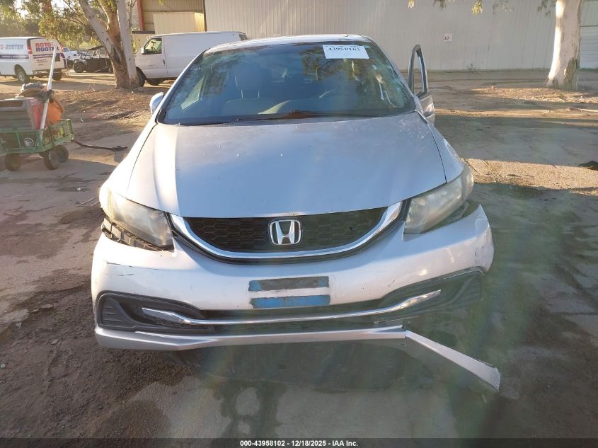 2014 Honda Civic Ex VIN: 19XFB2F81EE082784 Lot: 43958102