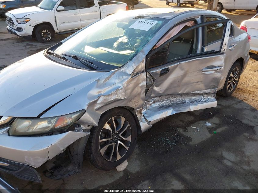 2014 Honda Civic Ex VIN: 19XFB2F81EE082784 Lot: 43958102