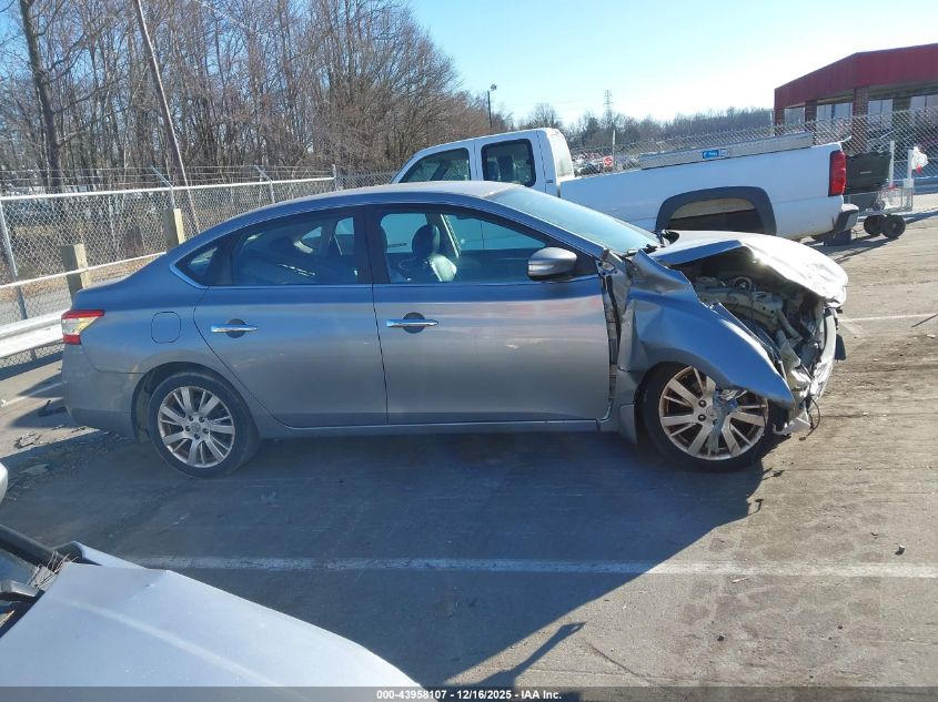 2013 Nissan Sentra Sl VIN: 3N1AB7AP0DL688094 Lot: 43958107