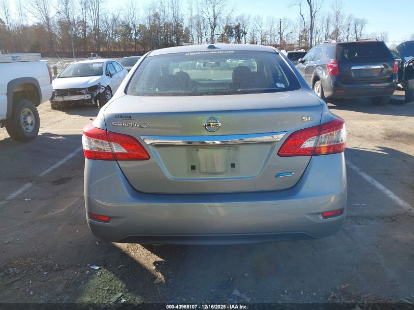 2013 Nissan Sentra Sl VIN: 3N1AB7AP0DL688094 Lot: 43958107