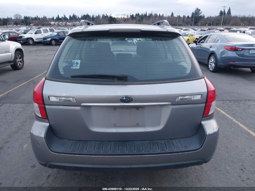 2008 Subaru Outback VIN: 4S4BP60C287327791 Lot: 43958110