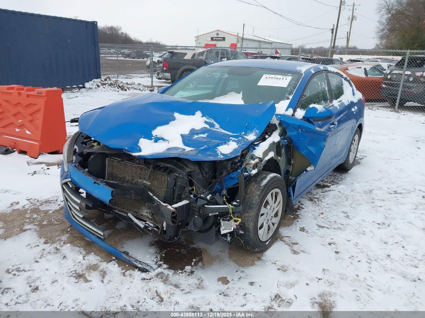 2017 Hyundai Elantra Se VIN: 5NPD74LF8HH205536 Lot: 43958113