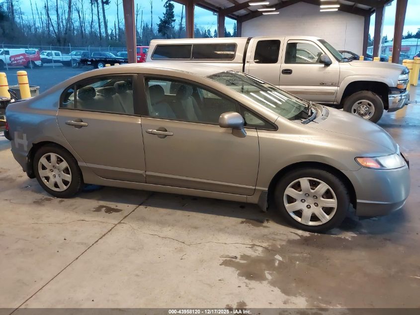 2006 Honda Civic Lx VIN: 1HGFA16556L037831 Lot: 43958120