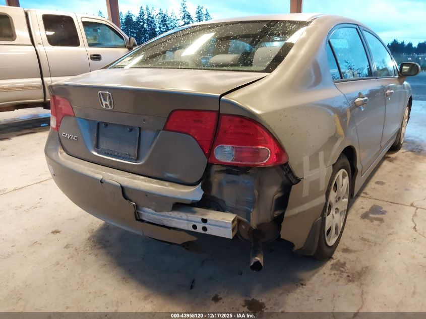 2006 Honda Civic Lx VIN: 1HGFA16556L037831 Lot: 43958120