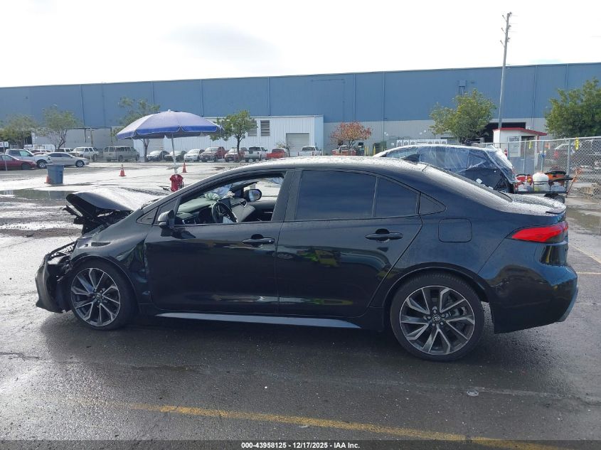 2020 Toyota Corolla Se VIN: 5YFS4RCE8LP054939 Lot: 43958125