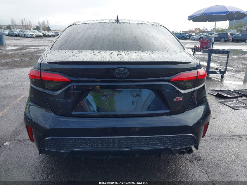 2020 Toyota Corolla Se VIN: 5YFS4RCE8LP054939 Lot: 43958125
