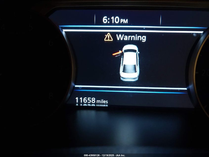 2025 Nissan Altima Sv Fwd VIN: 1N4BL4DVXSN407235 Lot: 43958126