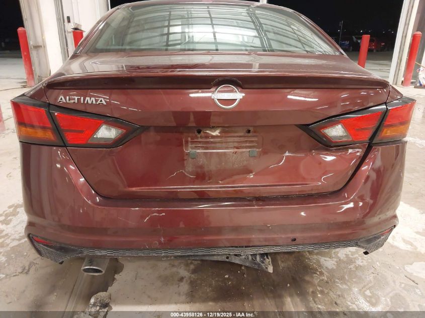 2025 Nissan Altima Sv Fwd VIN: 1N4BL4DVXSN407235 Lot: 43958126