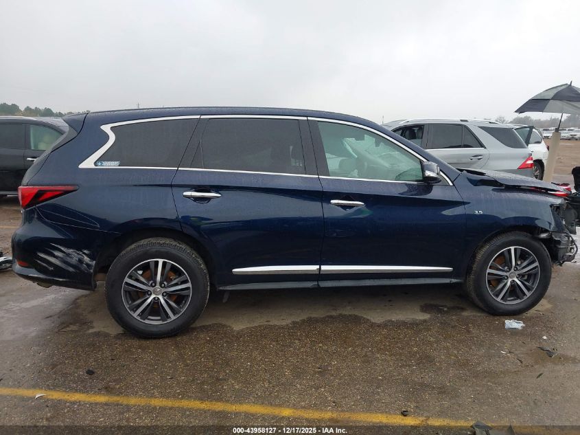 2019 Infiniti Qx60 Pure VIN: 5N1DL0MM0KC555842 Lot: 43958127