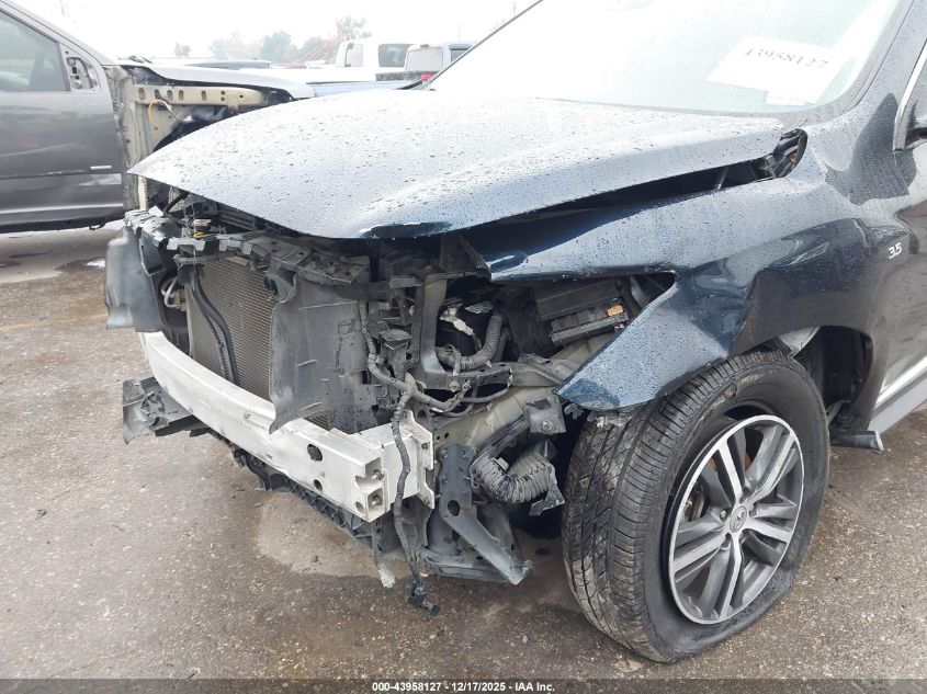 2019 Infiniti Qx60 Pure VIN: 5N1DL0MM0KC555842 Lot: 43958127