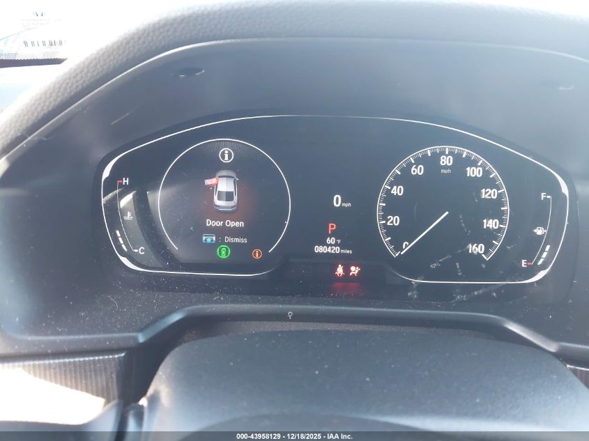 2022 Honda Accord Sport VIN: 1HGCV1F37NA102310 Lot: 43958129