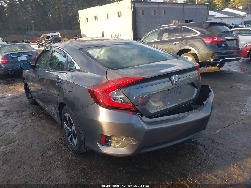 2017 Honda Civic Lx VIN: 19XFC2F59HE223141 Lot: 43958130