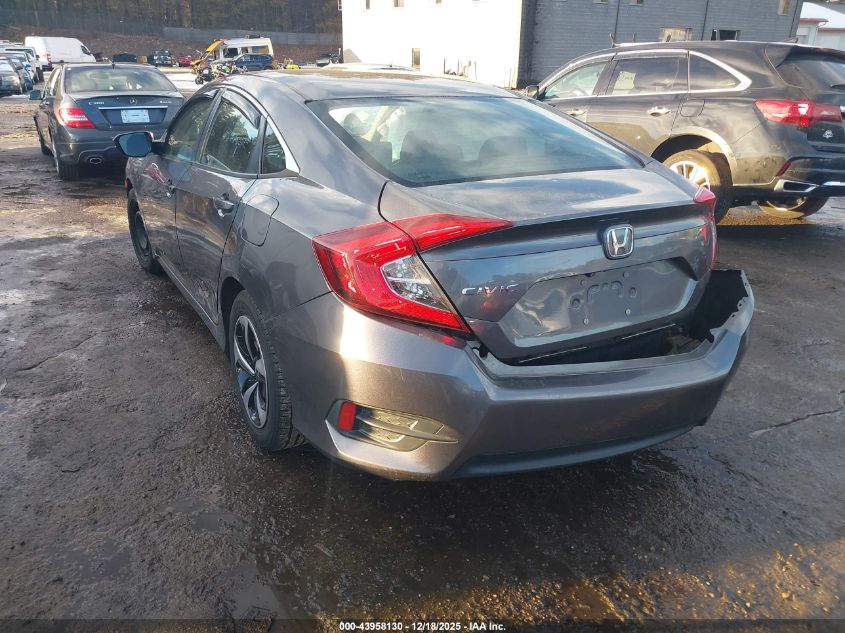 2017 Honda Civic Lx VIN: 19XFC2F59HE223141 Lot: 43958130