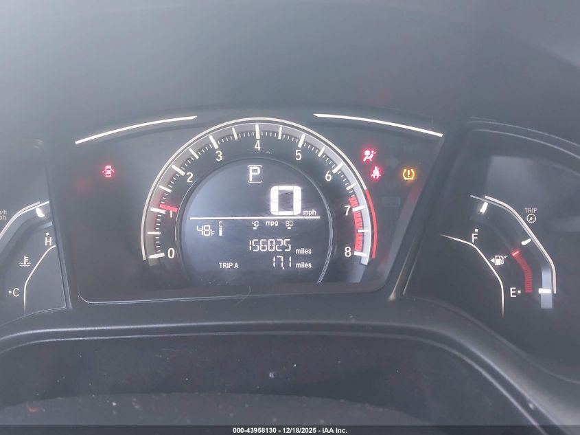 2017 Honda Civic Lx VIN: 19XFC2F59HE223141 Lot: 43958130