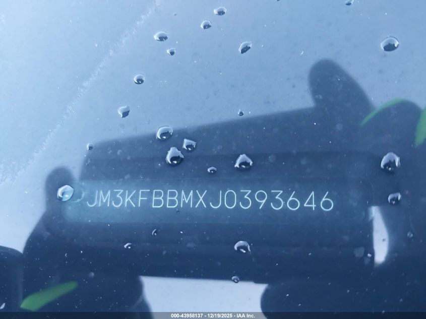 2018 Mazda Cx-5 Sport VIN: JM3KFBBMXJ0393646 Lot: 43958137