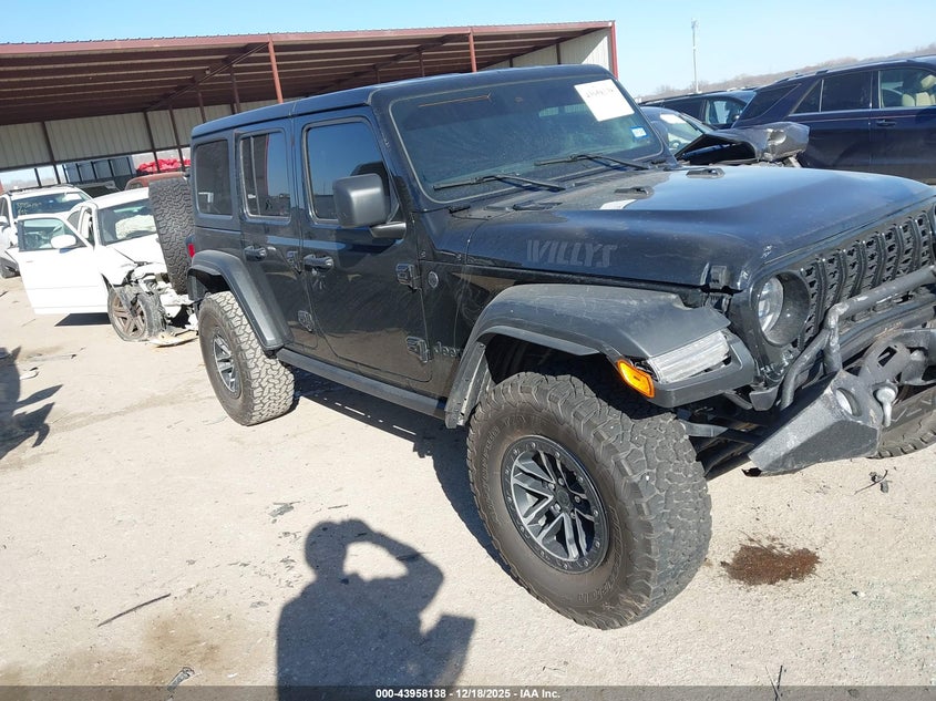 JEEP WRANGLER 4-DOOR WILLYS 4X4 2025