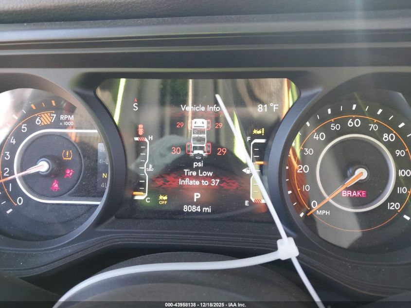 2025 Jeep Wrangler 4-Door Willys 4X4 VIN: 1C4RJXDG7SW627895 Lot: 43958138