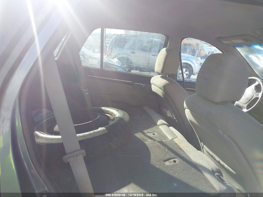 2009 Hyundai Santa Fe Gls VIN: 5NMSG13D09H261389 Lot: 43958146