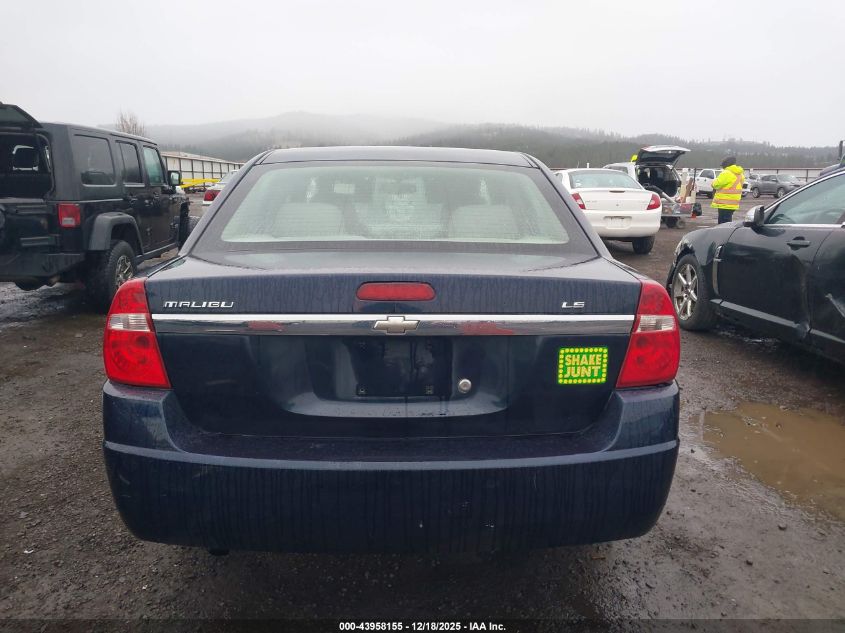 2007 Chevrolet Malibu Ls VIN: 1G1ZS58F47F213766 Lot: 43958155