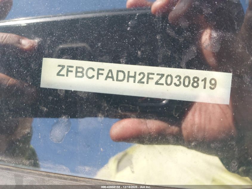 2015 Fiat 500L Trekking VIN: ZFBCFADH2FZ030819 Lot: 43958158