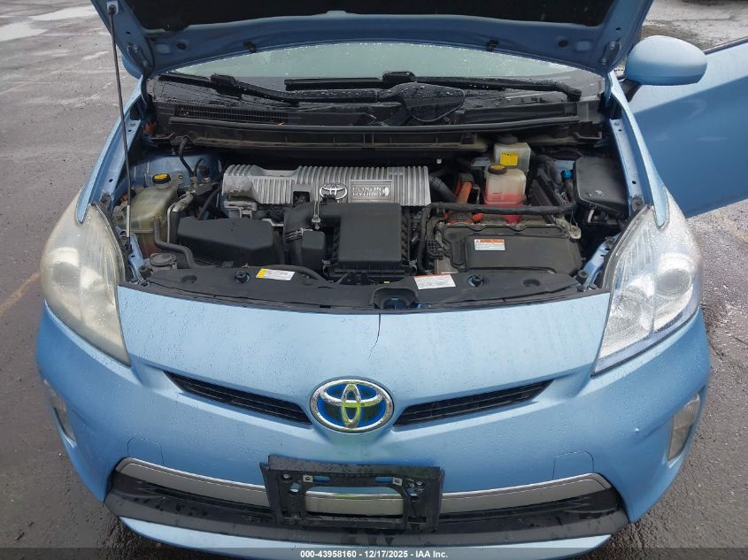 2014 Toyota Prius Plug-In VIN: JTDKN3DP9E3049450 Lot: 43958160