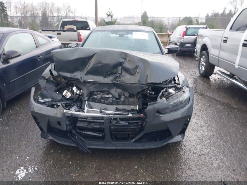 2026 BMW M3 Competition xDrive VIN: WBS33HJ07TFV63249 Lot: 43958162