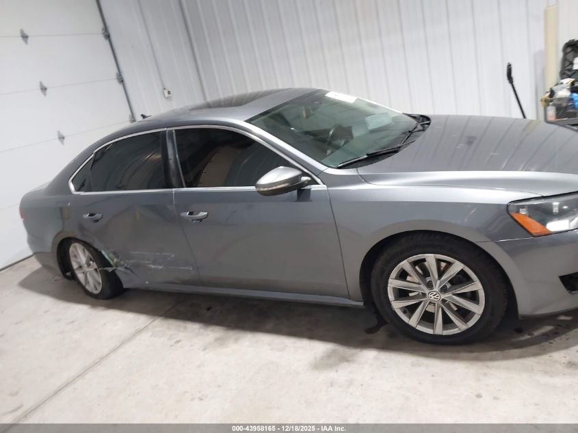 2012 Volkswagen Passat 2.0L Tdi Se VIN: 1VWBN7A31CC065127 Lot: 43958165