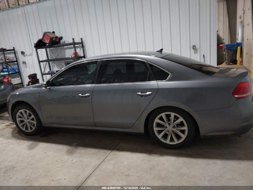 2012 Volkswagen Passat 2.0L Tdi Se VIN: 1VWBN7A31CC065127 Lot: 43958165